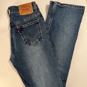 Levi’s 517 Boot Cut Slim Fit Mid-Rise Jeans